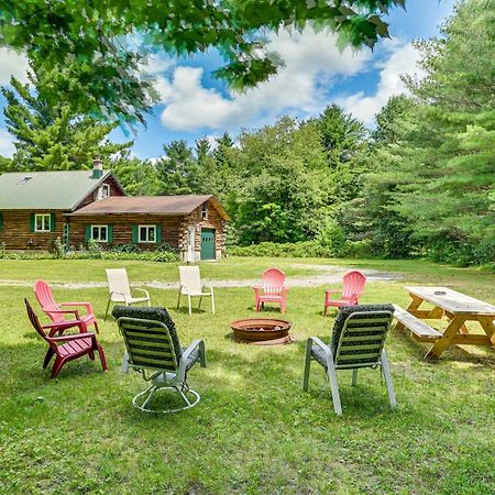 Log Cabin With Game Room And Fire Pit In Forestport! Eksteriør bilde