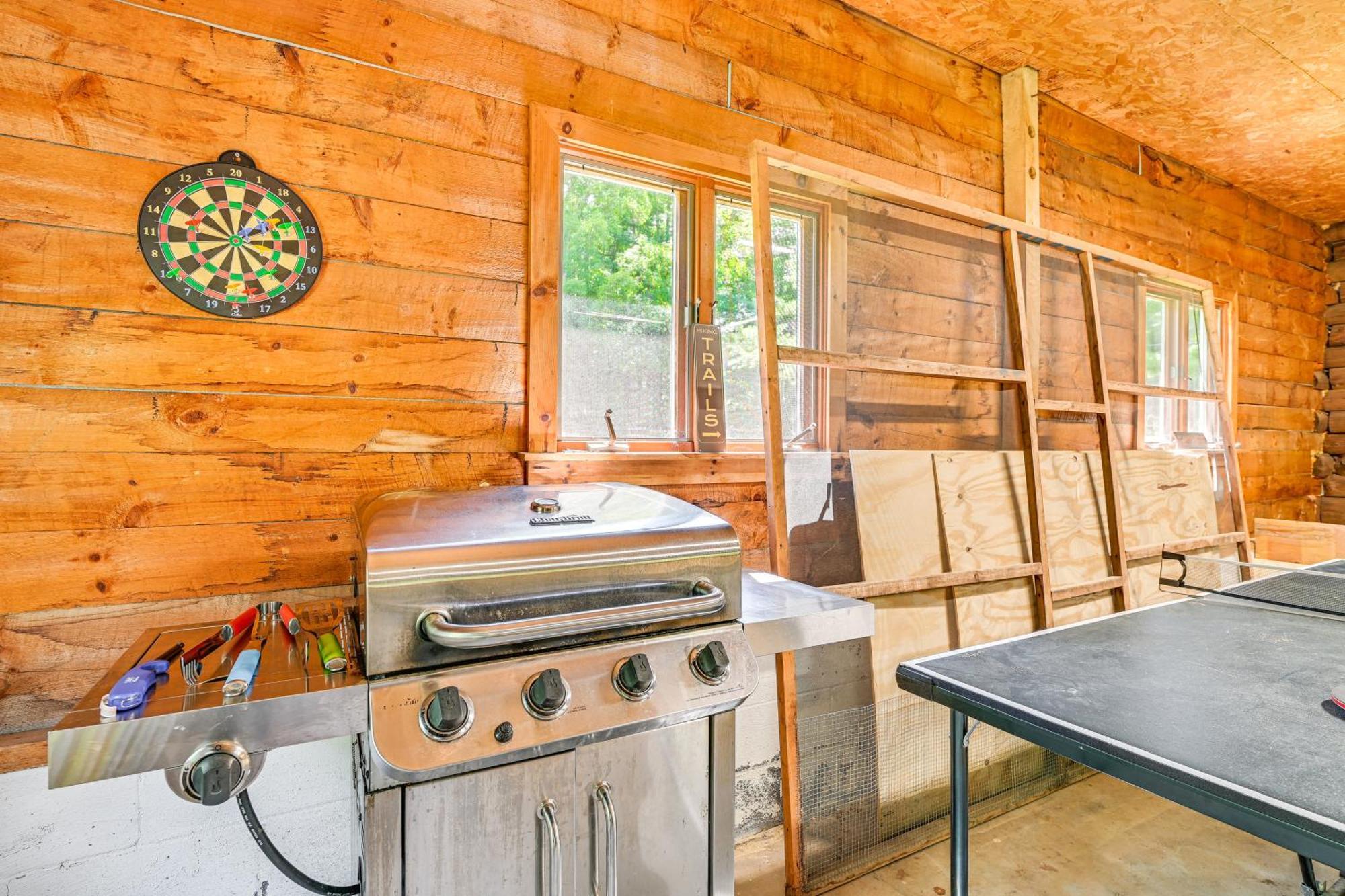 Log Cabin With Game Room And Fire Pit In Forestport! Eksteriør bilde