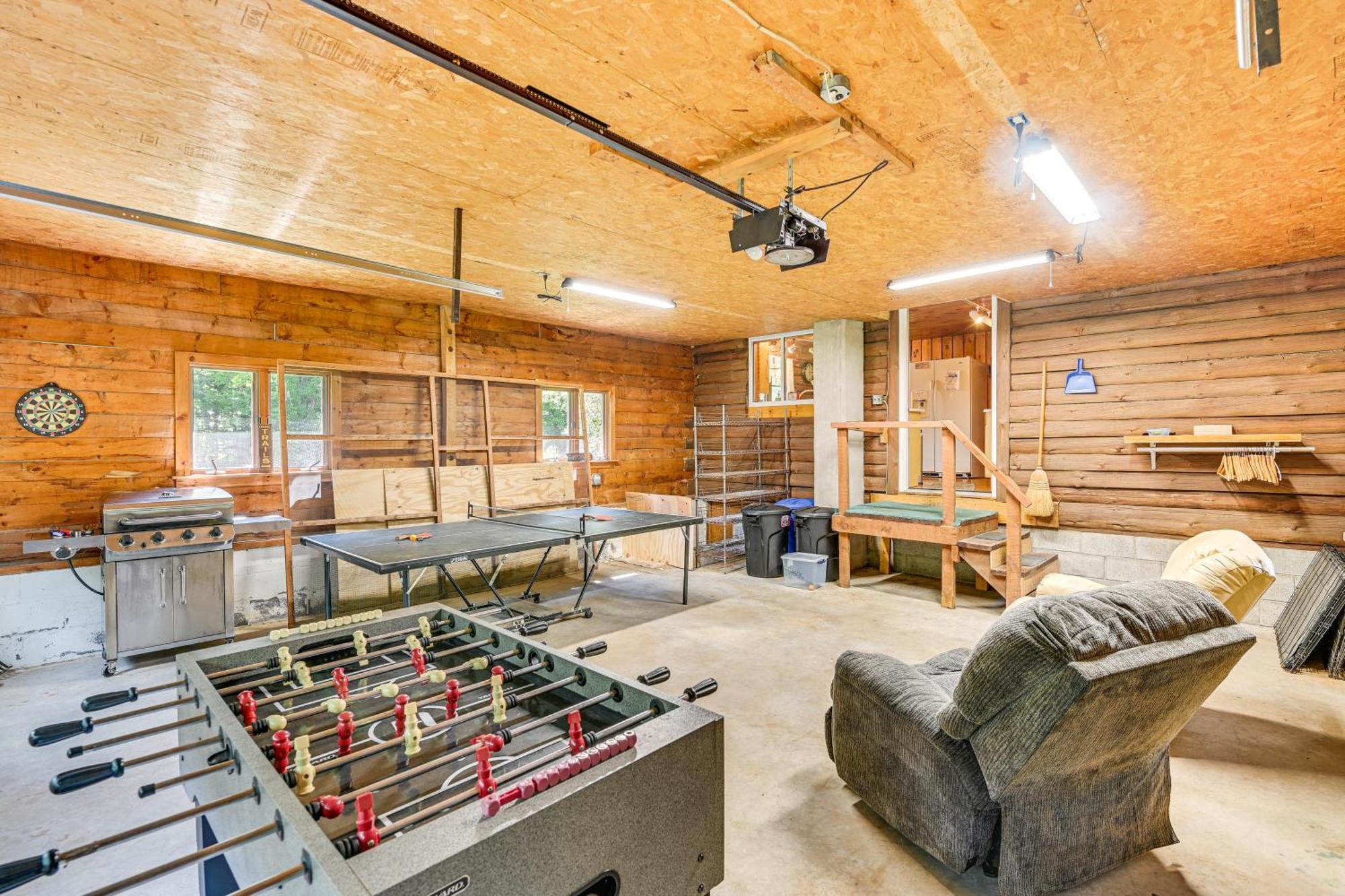 Log Cabin With Game Room And Fire Pit In Forestport! Eksteriør bilde