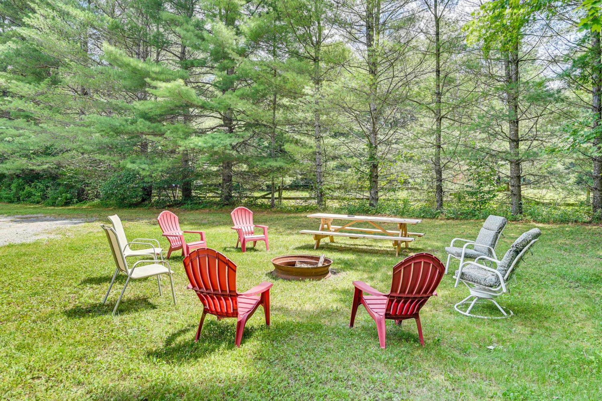 Log Cabin With Game Room And Fire Pit In Forestport! Eksteriør bilde